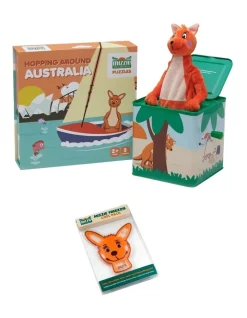Best deal 💯 Mizzie The Kangaroo Toddler Learning Time Gift Pack 😍 -Playgro - shop unnamed file 863