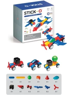 Budget 👍 STICK-O By Magformers STICK-O City Set 16pc ❤️ -Playgro - shop unnamed file 935
