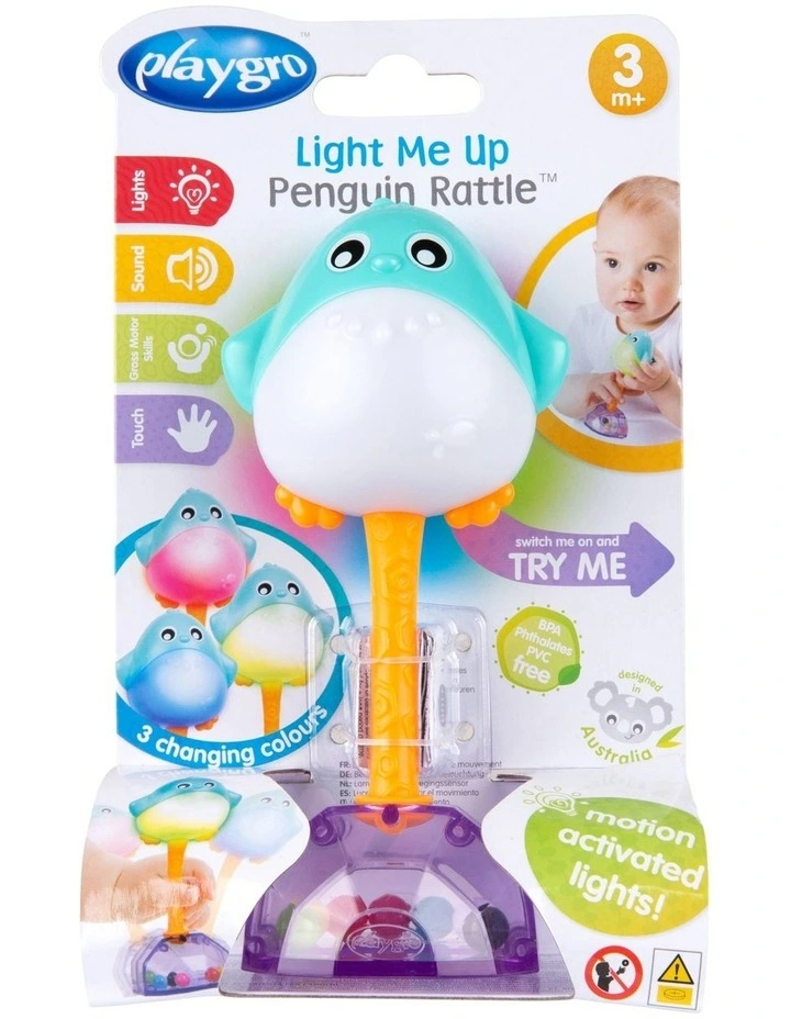 New π Playgro Light Me Up Penguin Rattle βοΈ 4 New π Playgro Light Me Up Penguin Rattle βοΈ - Image 2